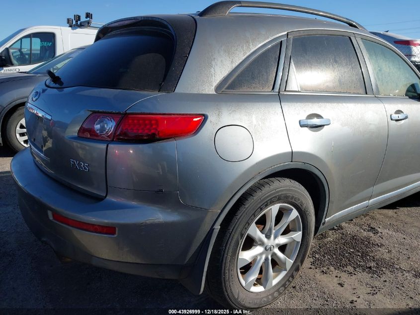 2006 Infiniti Fx35 VIN: JNRAS08W56X207829 Lot: 43926999