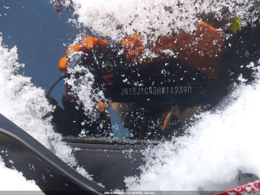 2017 Nissan Rogue Sport Sv VIN: JN1BJ1CR3HW112390 Lot: 43927000