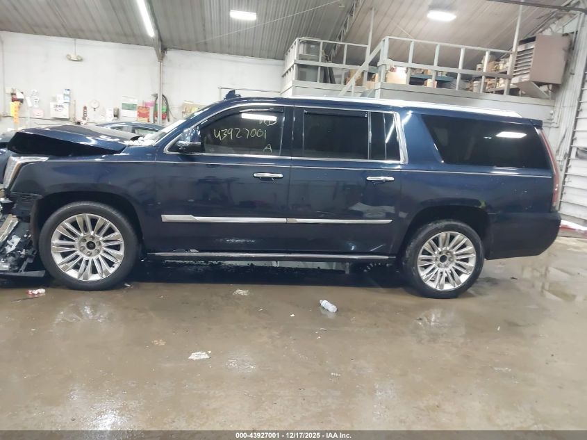 2017 Cadillac Escalade Esv Platinum VIN: 1GYS4KKJ0HR192309 Lot: 43927001