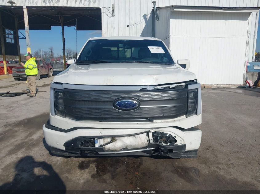 2023 Ford F-150 Lightning Lariat VIN: 1FT6W1EV7PWG08768 Lot: 43927002