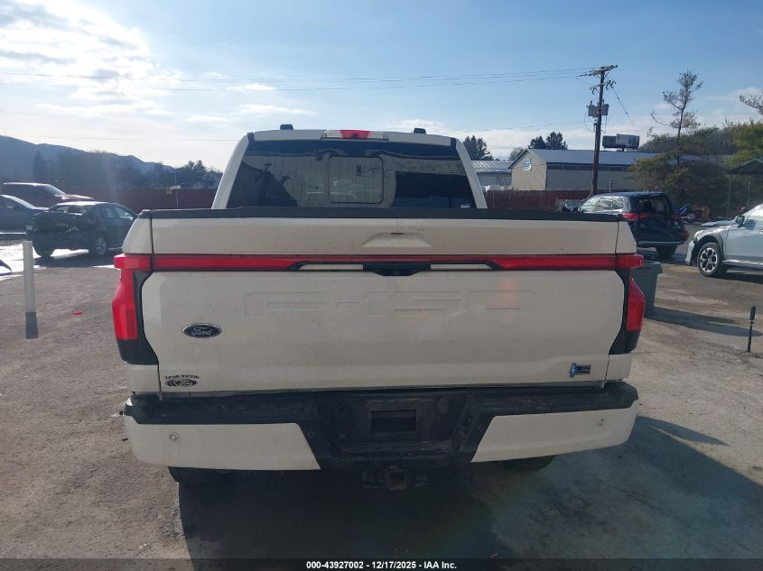 2023 Ford F-150 Lightning Lariat VIN: 1FT6W1EV7PWG08768 Lot: 43927002