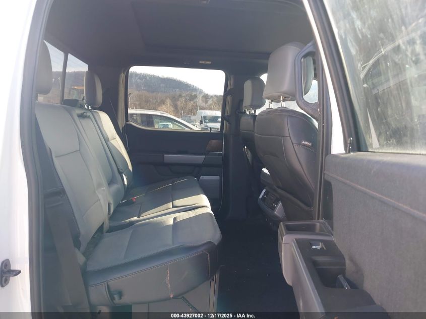 2023 Ford F-150 Lightning Lariat VIN: 1FT6W1EV7PWG08768 Lot: 43927002