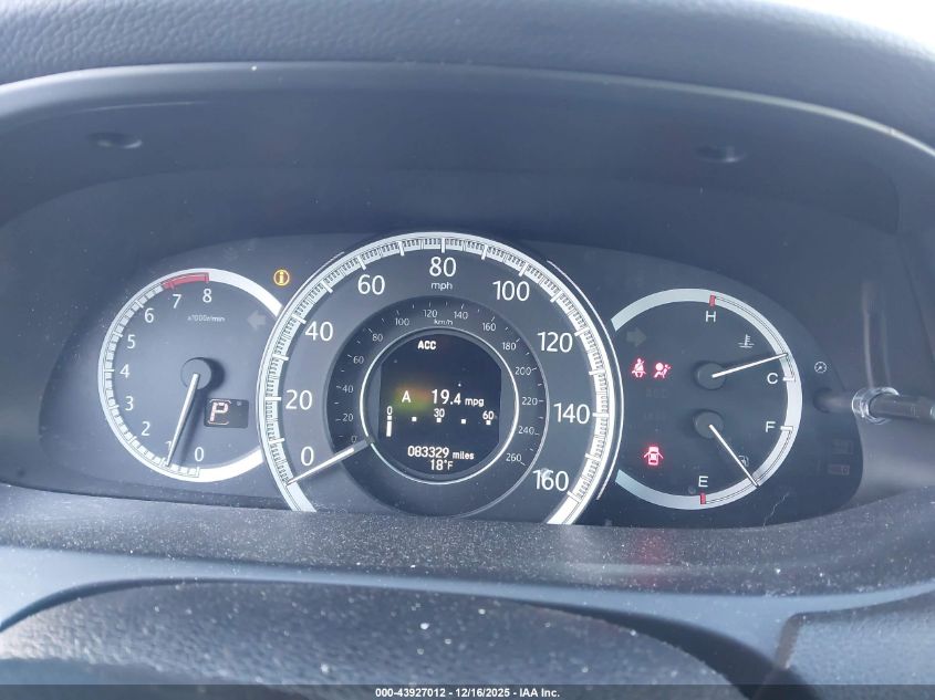 2015 Honda Accord Touring VIN: 1HGCR3F93FA002016 Lot: 43927012