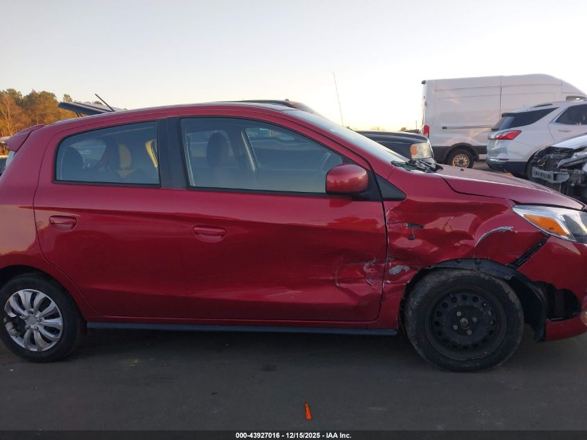 2021 Mitsubishi Mirage Carbonite Edition/Es/Le VIN: ML32AUHJXMH009812 Lot: 43927016