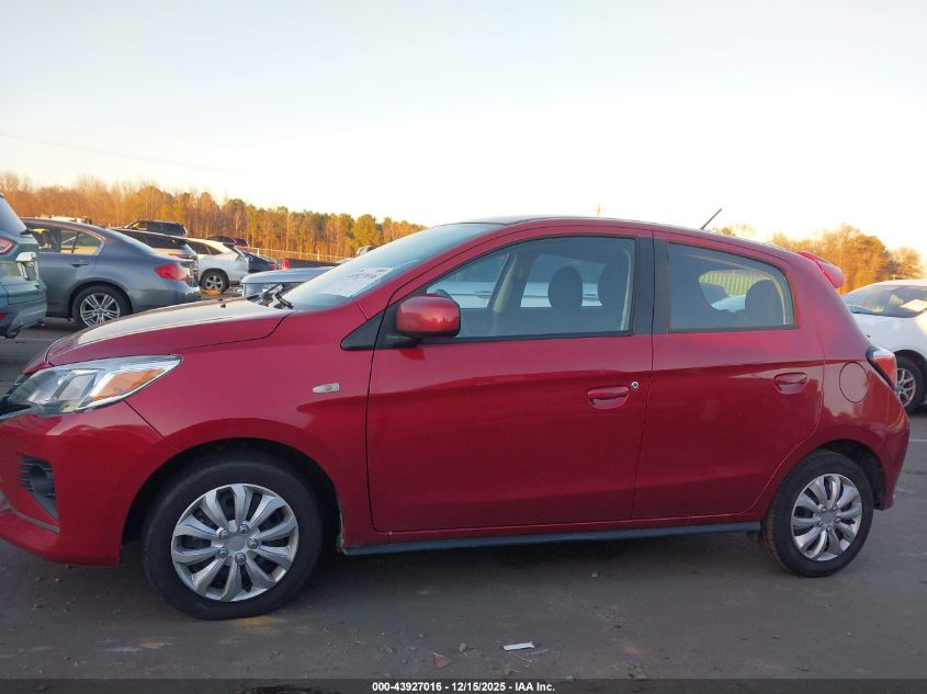 2021 Mitsubishi Mirage Carbonite Edition/Es/Le VIN: ML32AUHJXMH009812 Lot: 43927016