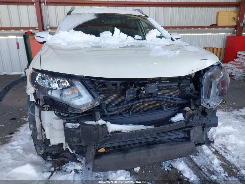 2019 Nissan Rogue Sv VIN: 5N1AT2MV8KC771784 Lot: 43927020