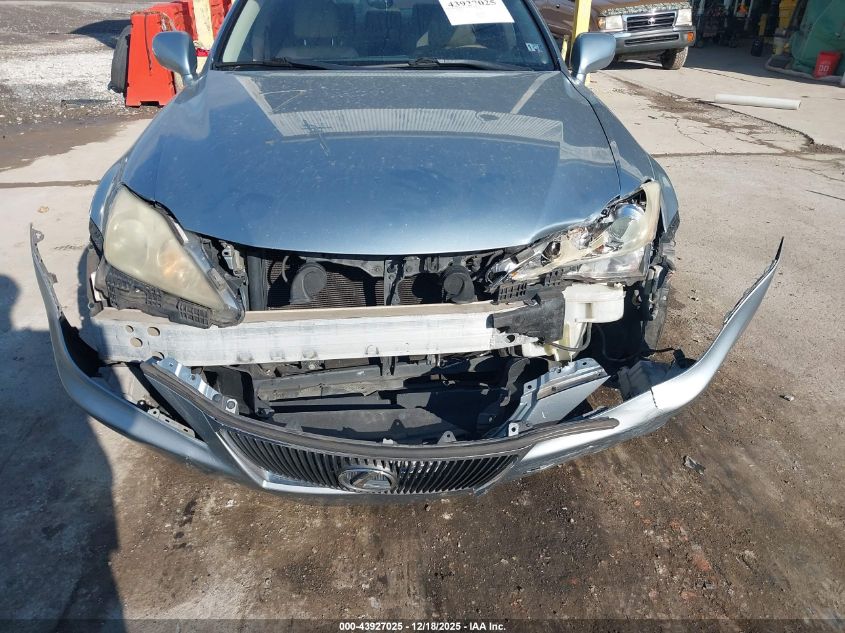 2008 Lexus Is 250 VIN: JTHCK262985024810 Lot: 43927025