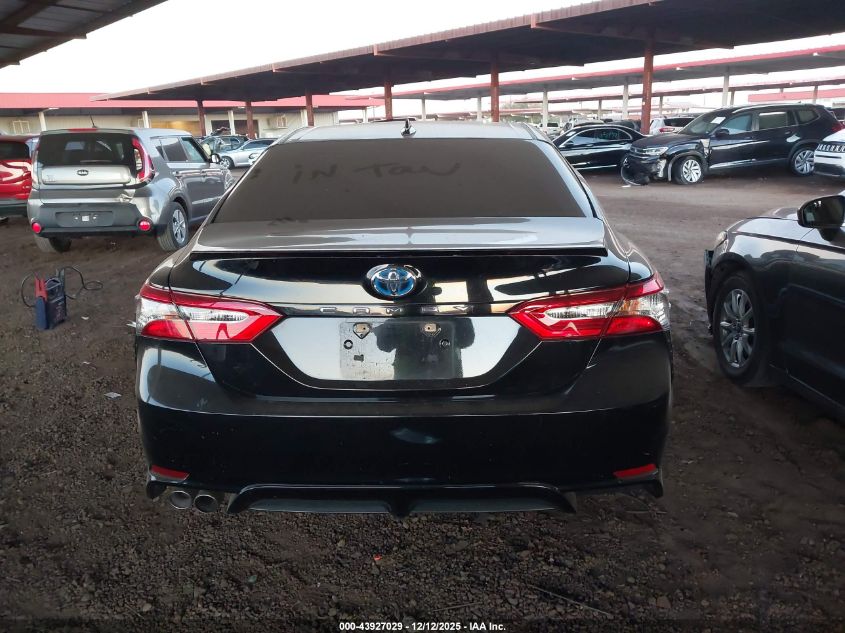 2019 Toyota Camry Hybrid Se VIN: 4T1B21HK3KU520103 Lot: 43927029