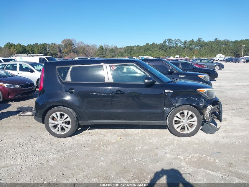 2014 Kia Soul + VIN: KNDJP3A57E7028792 Lot: 43927030
