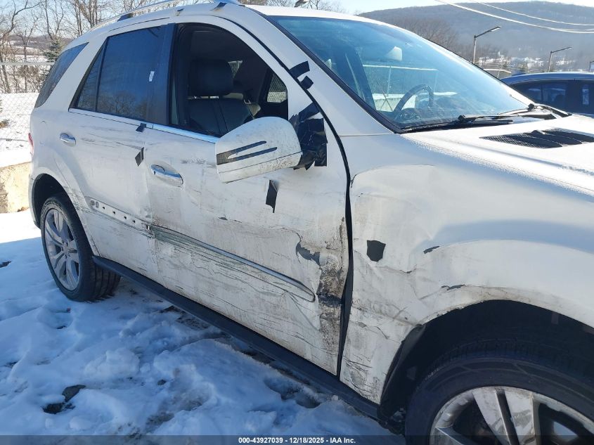 2011 Mercedes-Benz Ml 350 4Matic VIN: 4JGBB8GB7BA733955 Lot: 43927039