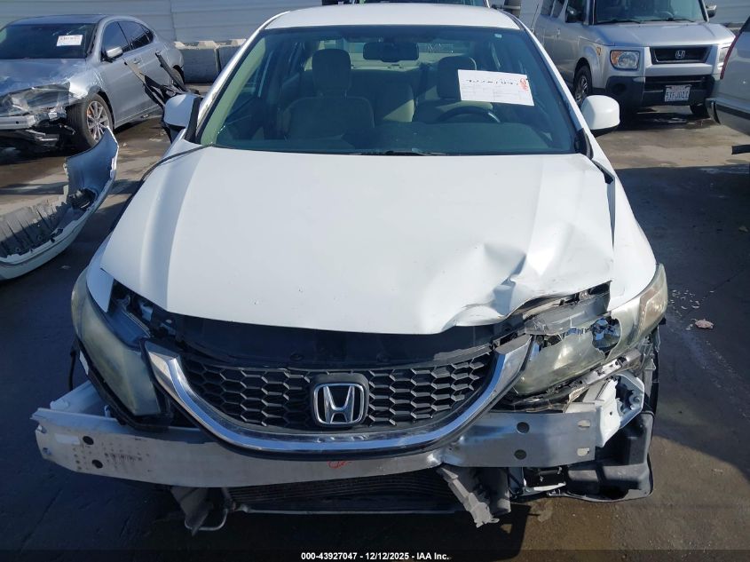 2013 Honda Civic Natural Gas VIN: 19XFB5F52DE000261 Lot: 43927047