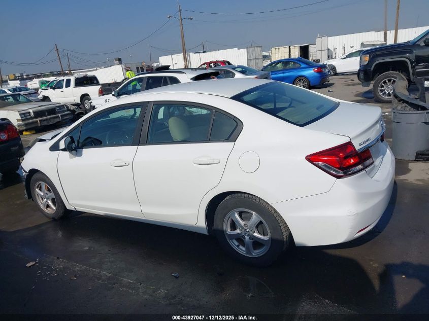 2013 Honda Civic Natural Gas VIN: 19XFB5F52DE000261 Lot: 43927047