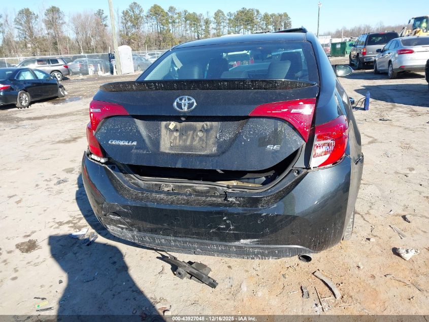 2017 Toyota Corolla Se VIN: 2T1BURHE1HC942979 Lot: 43927048