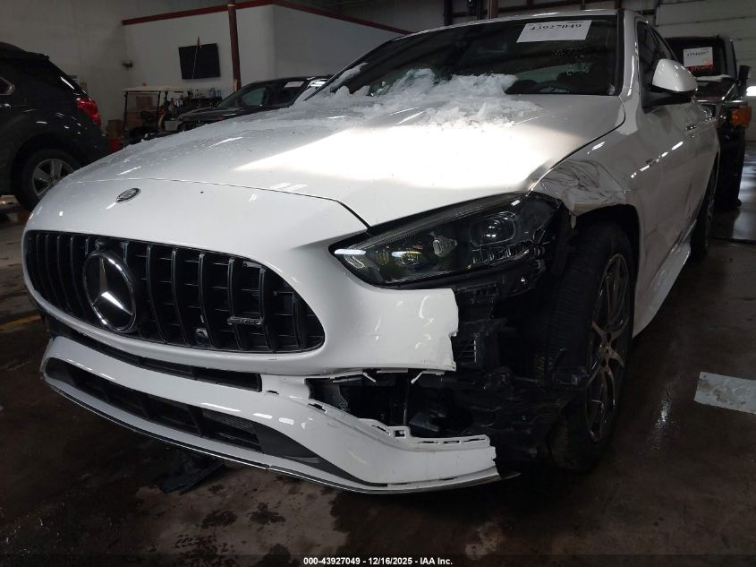 2025 Mercedes-Benz Amg C 43 4Matic VIN: W1KAF8HB9SR283476 Lot: 43927049