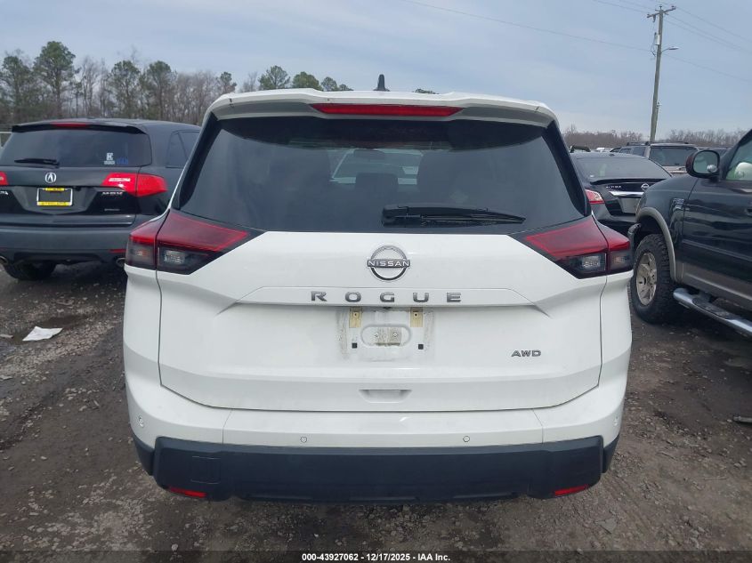 2025 Nissan Rogue S Intelligent Awd VIN: 5N1BT3AB2SC797284 Lot: 43927062