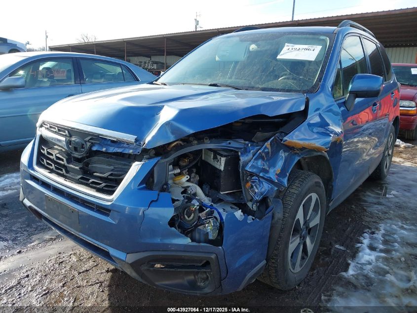 2018 Subaru Forester 2.5I Premium VIN: JF2SJAEC6JH506354 Lot: 43927064