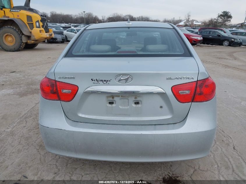 2010 Hyundai Elantra Gls VIN: KMHDU4AD8AU968710 Lot: 43927074