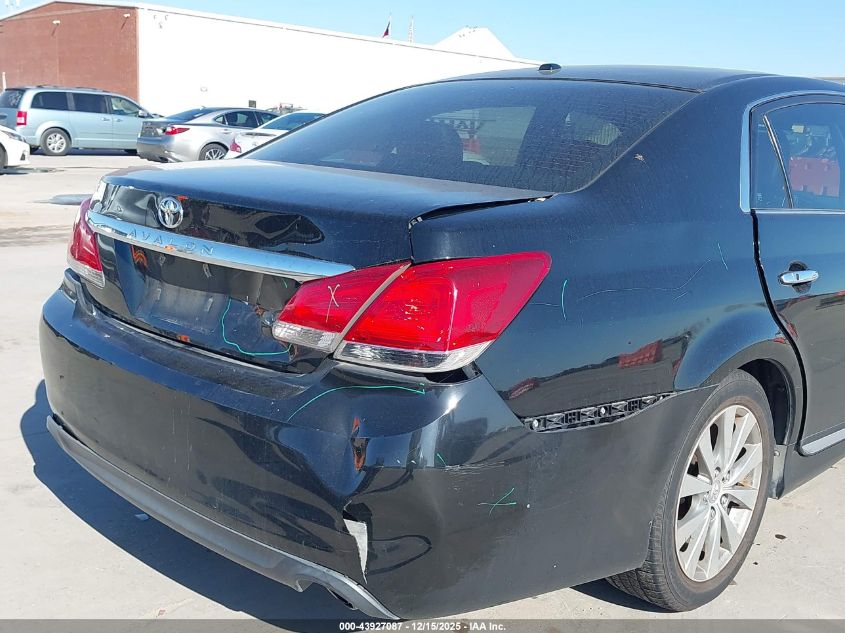 2012 Toyota Avalon Limited VIN: 4T1BK3DB8CU466008 Lot: 43927087