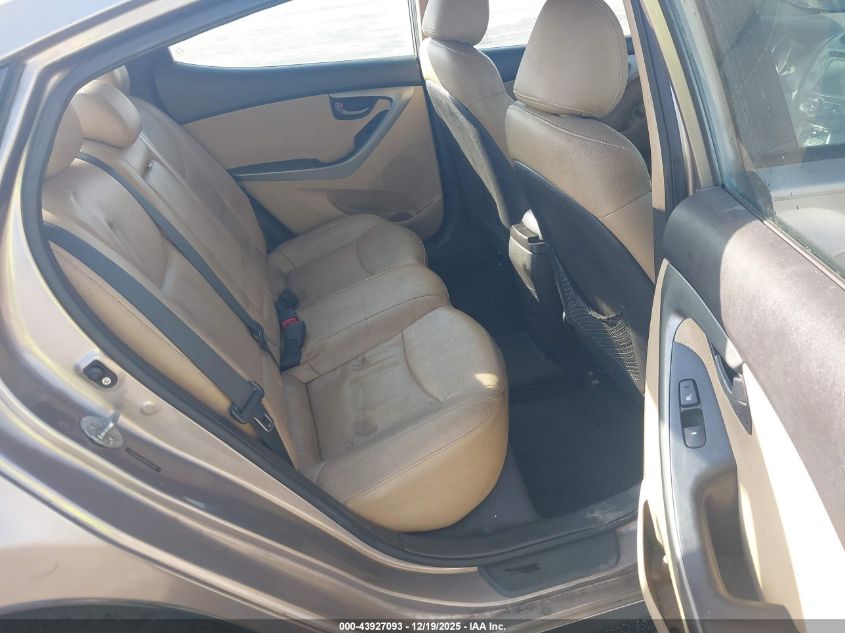 2011 Hyundai Elantra Limited VIN: 5NPDH4AEXBH040345 Lot: 43927093