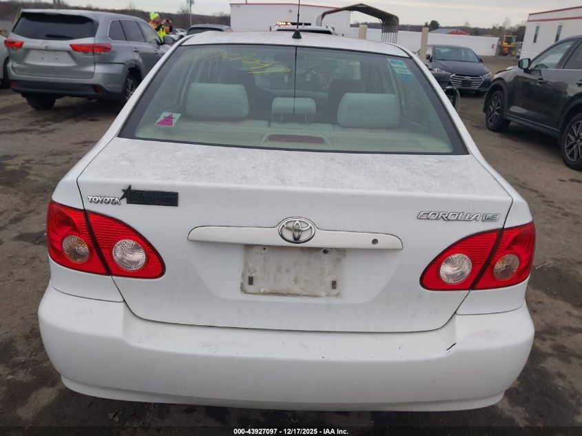 2006 Toyota Corolla Le VIN: JTDBR32E660091518 Lot: 43927097