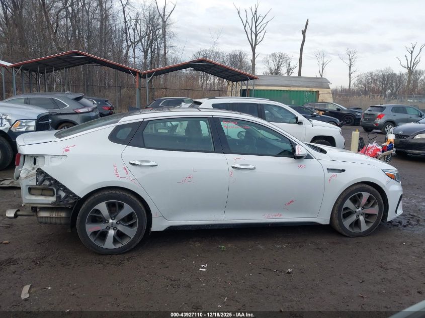 2019 Kia Optima S VIN: 5XXGT4L39KG374921 Lot: 43927110