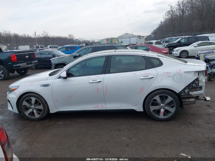 2019 Kia Optima S VIN: 5XXGT4L39KG374921 Lot: 43927110