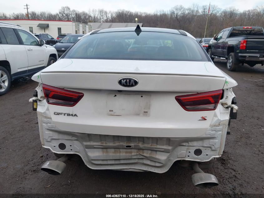 2019 Kia Optima S VIN: 5XXGT4L39KG374921 Lot: 43927110