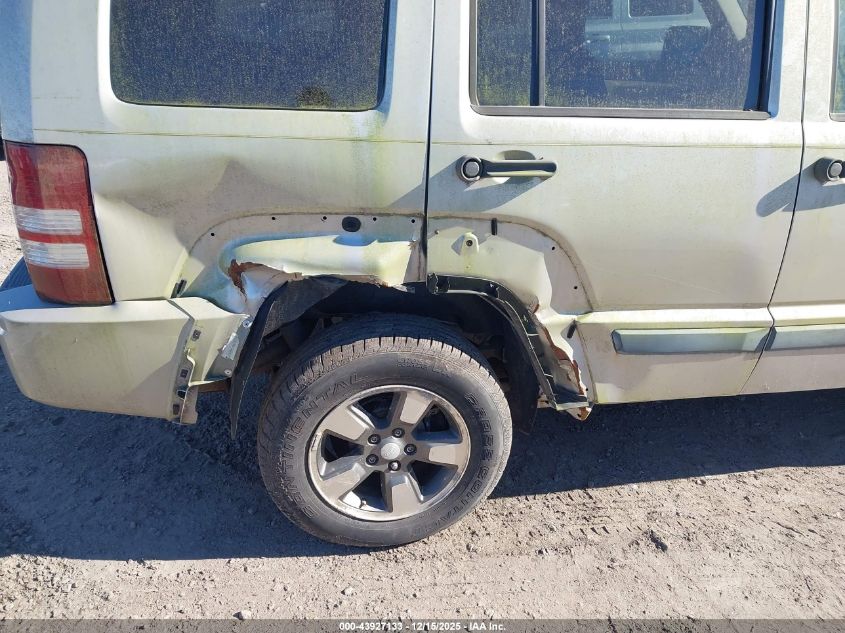 2008 Jeep Liberty Sport VIN: 1J8GN28K58W154786 Lot: 43927133