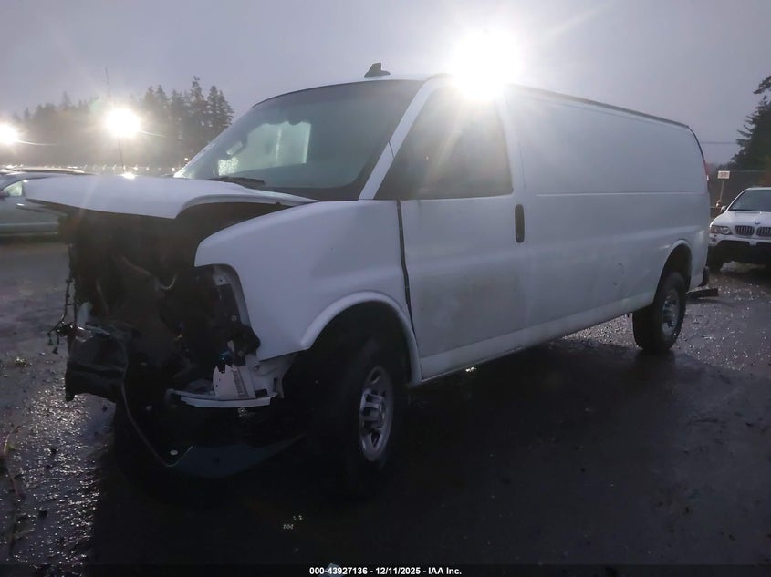 Vin: 1gcwgbfp6p1184192, lot: 44422763, chevrolet express cargo rwd 2500 extended wheelbase wt 20232
