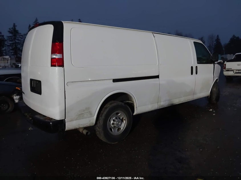 Vin: 1gcwgbfp6p1184192, lot: 44422763, chevrolet express cargo rwd 2500 extended wheelbase wt 20234