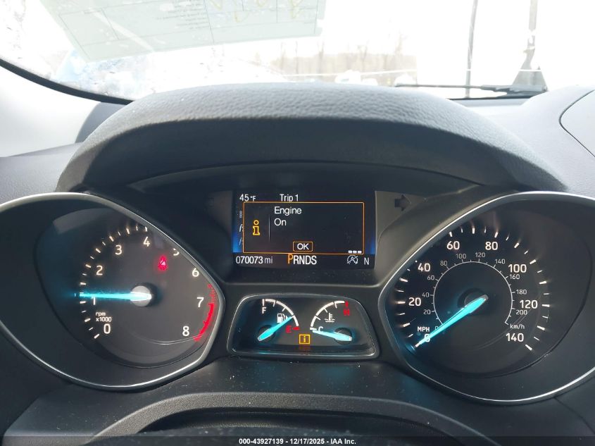 2017 Ford Escape Se VIN: 1FMCU9GD9HUE65567 Lot: 43927139