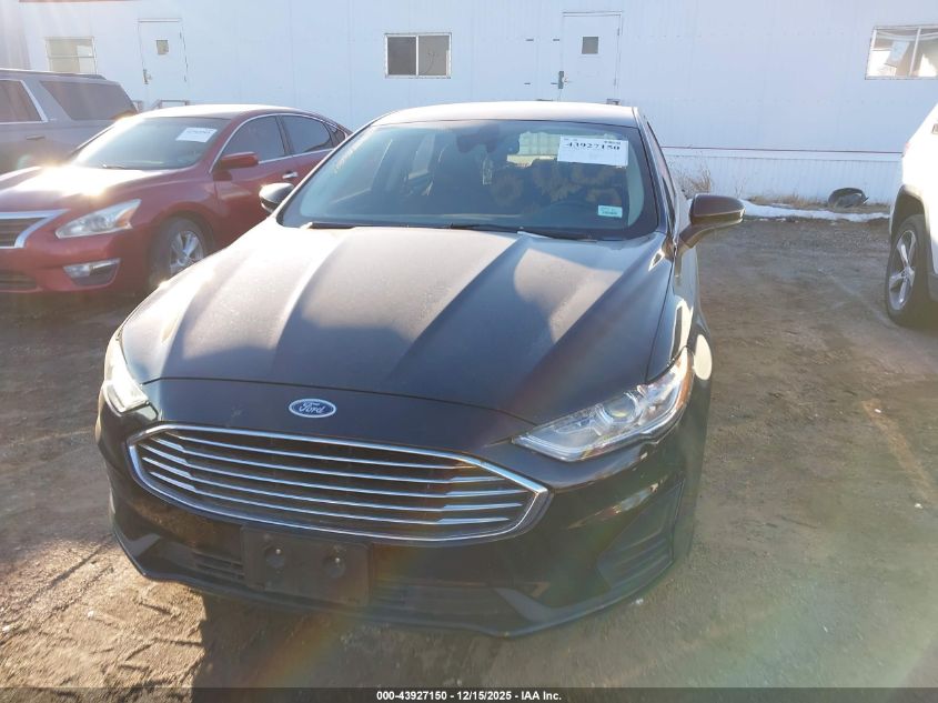 2019 Ford Fusion Se VIN: 3FA6P0HD1KR173113 Lot: 43927150