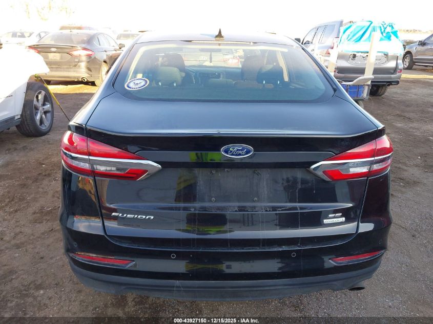 2019 Ford Fusion Se VIN: 3FA6P0HD1KR173113 Lot: 43927150