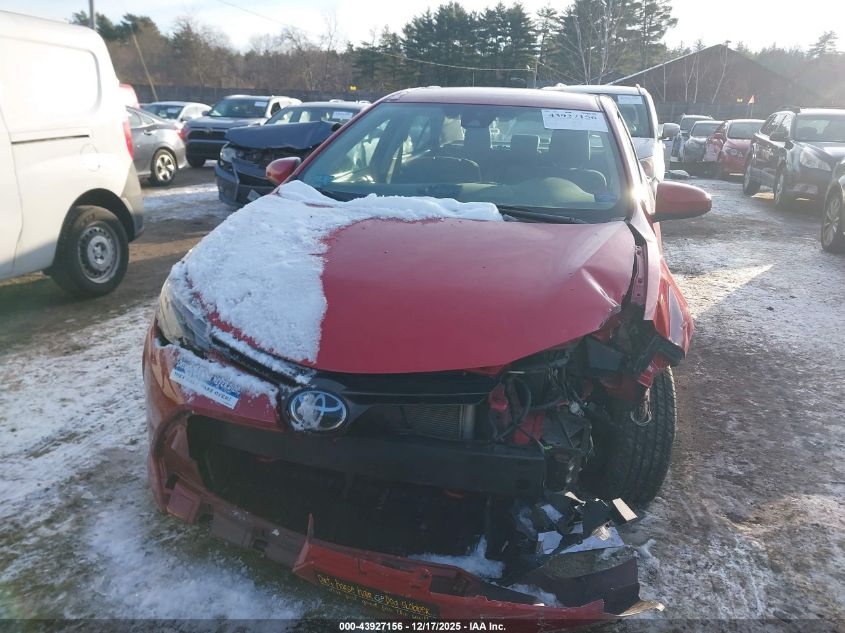 2019 Toyota Corolla Le VIN: 2T1BURHEXKC227156 Lot: 43927156