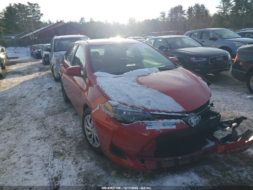 2019 Toyota Corolla Le VIN: 2T1BURHEXKC227156 Lot: 43927156