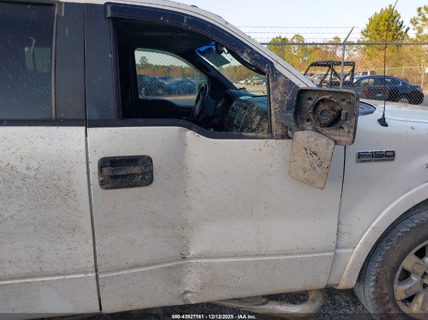 2007 Ford F-150 Lariat/Xlt VIN: 1FTPW12V77FB13401 Lot: 43927161