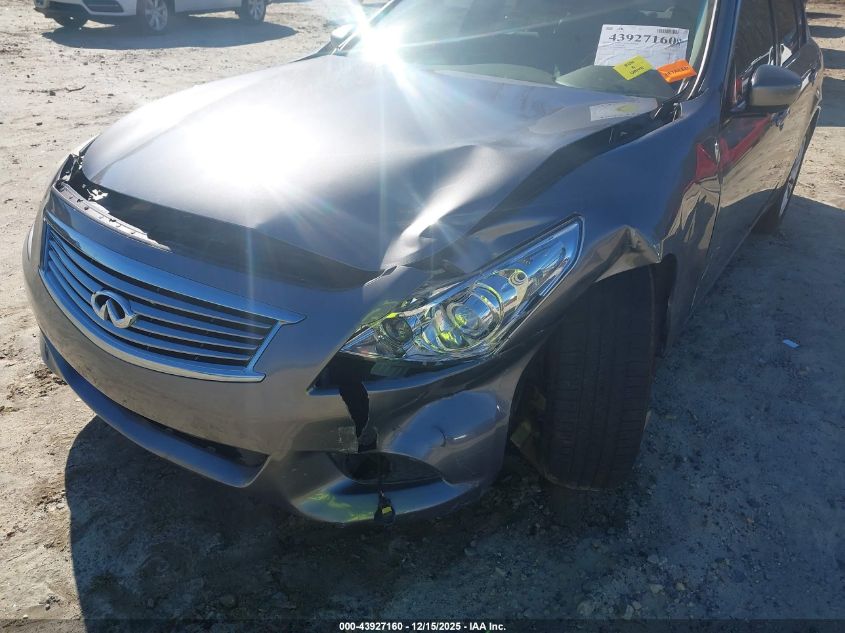 2011 Infiniti G25 Journey VIN: JN1DV6AP0BM600307 Lot: 43927160