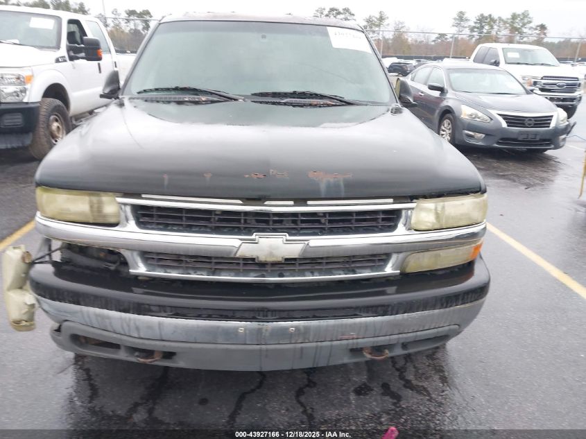 2001 Chevrolet Suburban 1500 Lt VIN: 3GNEC16T91G233125 Lot: 43927166