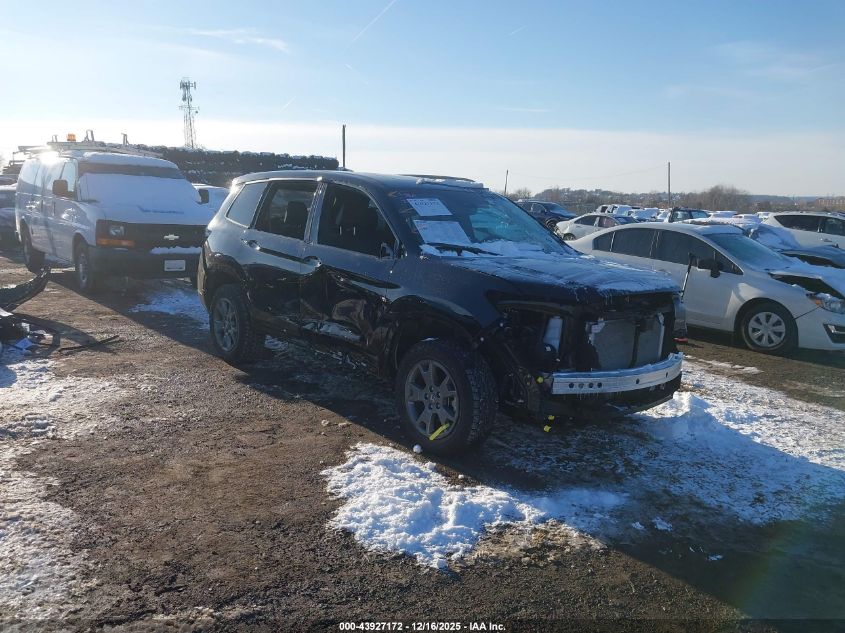 2025 Honda Passport Awd Trailsport VIN: 5FNYF8H63SB012933 Lot: 43927172