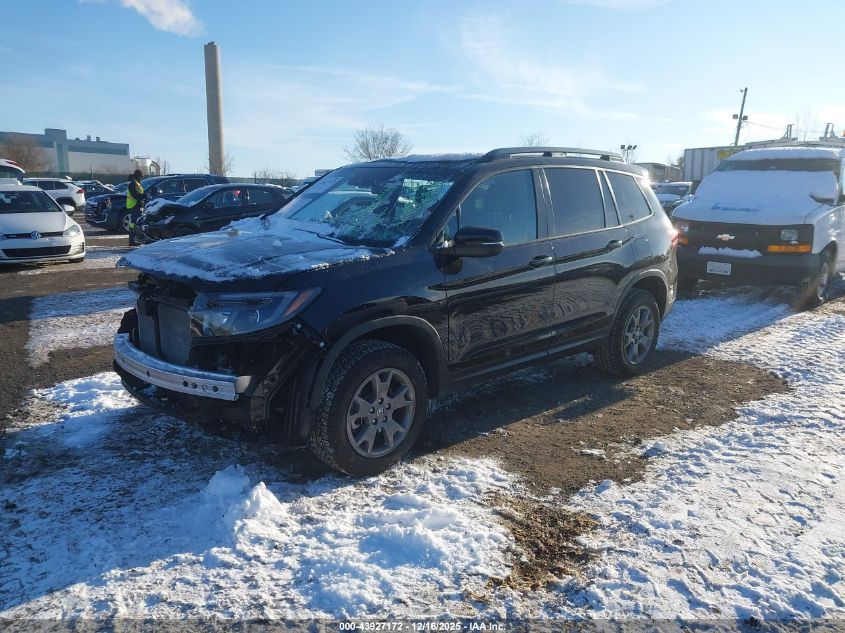 2025 Honda Passport Awd Trailsport VIN: 5FNYF8H63SB012933 Lot: 43927172