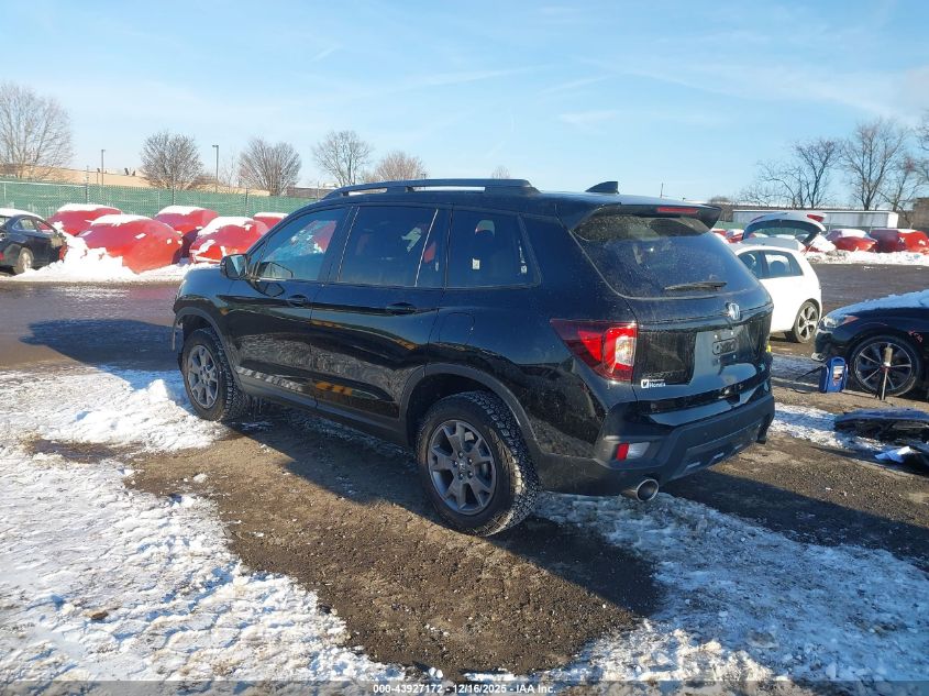2025 Honda Passport Awd Trailsport VIN: 5FNYF8H63SB012933 Lot: 43927172