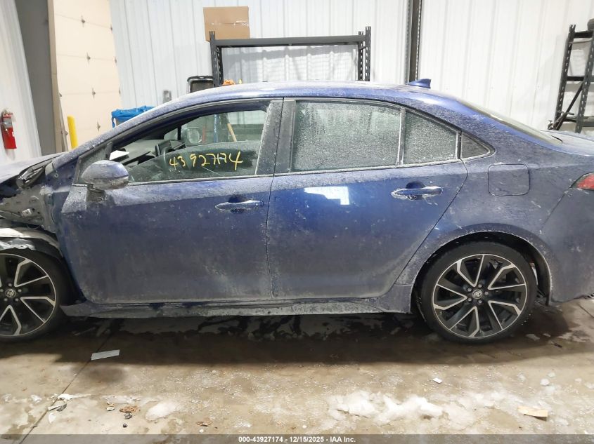 2021 Toyota Corolla Se VIN: 5YFS4MCE1MP087074 Lot: 43927174