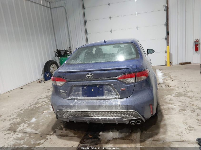 2021 Toyota Corolla Se VIN: 5YFS4MCE1MP087074 Lot: 43927174