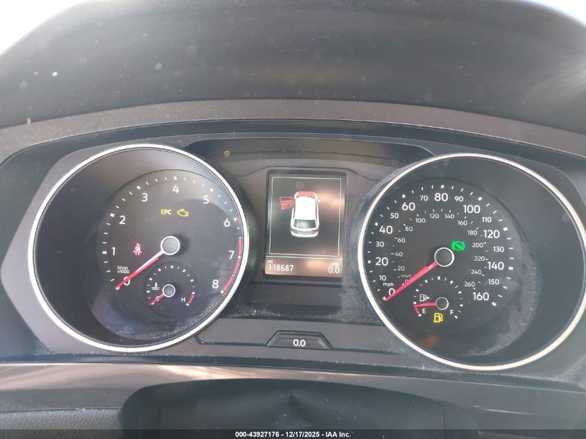 2018 Volkswagen Tiguan 2.0T Se/2.0T Sel VIN: 3VV2B7AX8JM010475 Lot: 43927176