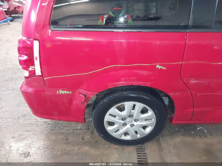 2015 Dodge Grand Caravan Se VIN: 2C4RDGBG2FR687527 Lot: 43927183