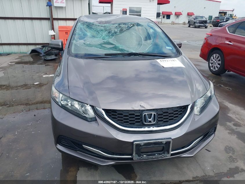 2014 Honda Civic Lx VIN: 19XFB2F59EE015680 Lot: 43927187