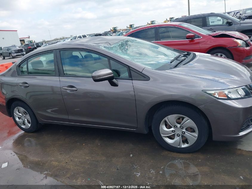 2014 Honda Civic Lx VIN: 19XFB2F59EE015680 Lot: 43927187