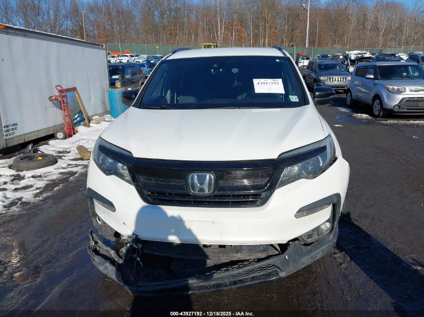 2022 Honda Pilot 2Wd Sport VIN: 5FNYF5H34NB019799 Lot: 43927192