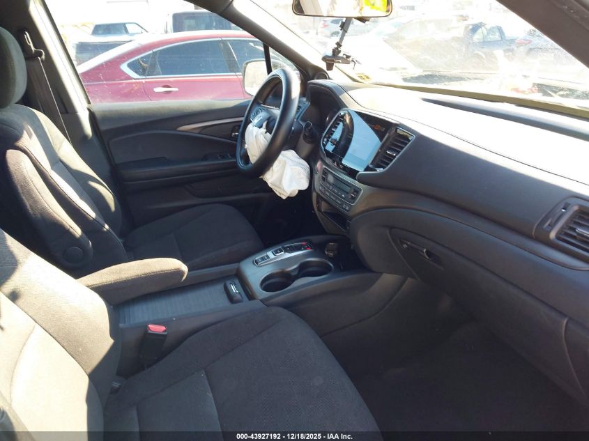 2022 Honda Pilot 2Wd Sport VIN: 5FNYF5H34NB019799 Lot: 43927192