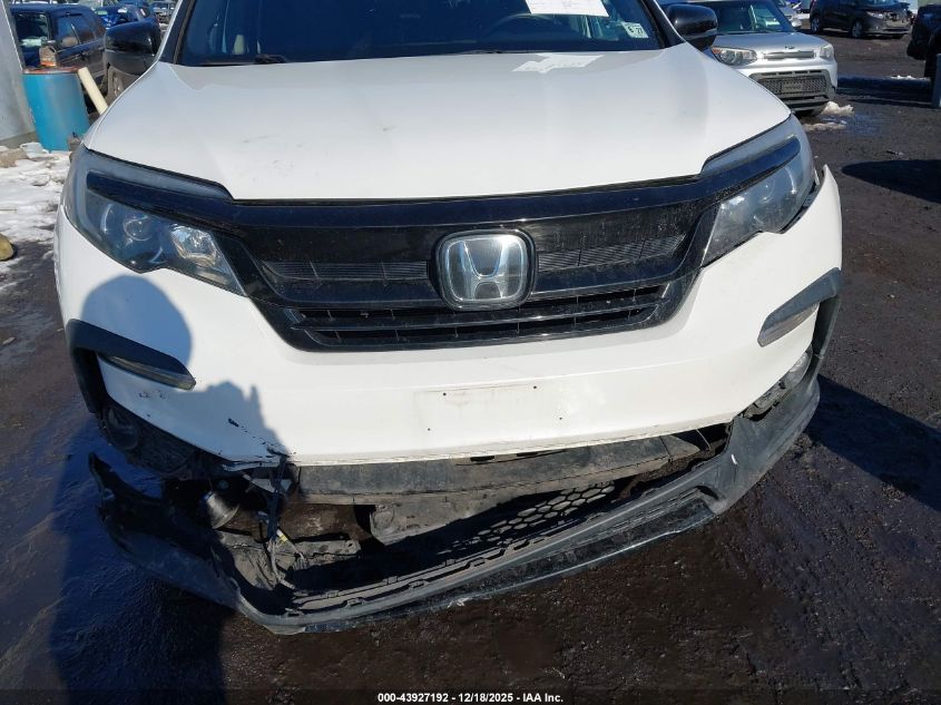 2022 Honda Pilot 2Wd Sport VIN: 5FNYF5H34NB019799 Lot: 43927192